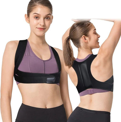 Chlffua Posture Corrector for Men and Women, Upper Back Brace Clavicle Support