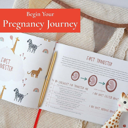 Pregnancy Journal Memory Book - Pregnant Gift Books For New Mothers (Adventure)