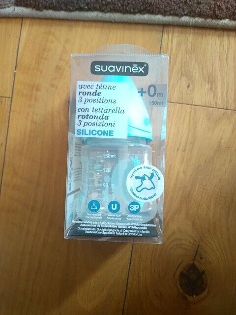 Suavinex Silicone Baby Bottle