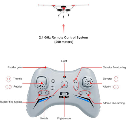 4 Channel Remote Control Airplane