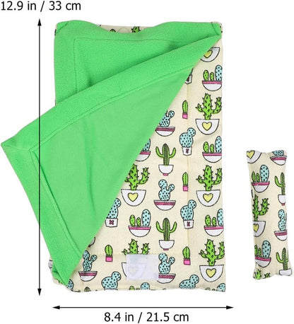 BESPORTBLE Reptile Sleeping Bag Compact Bedding for Tortoise Reptile Hide Pet Blanket