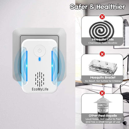 EcoMyLife Ultrasonic Pest Repeller (6 Pack)