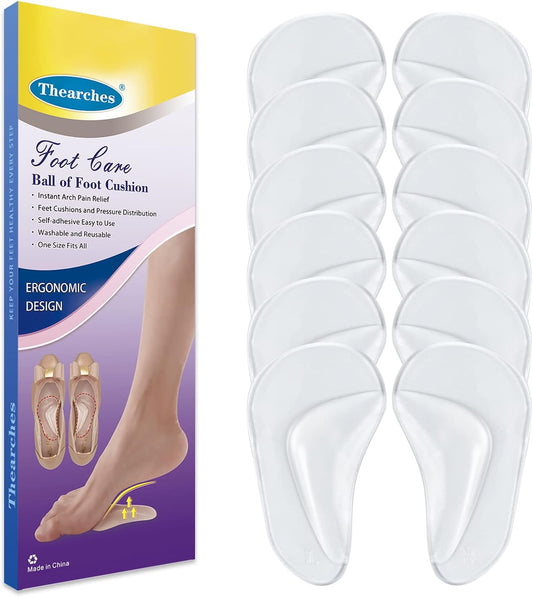 Gel Arch Support Pads Plantar Fasciitis Shoe Inserts Insole