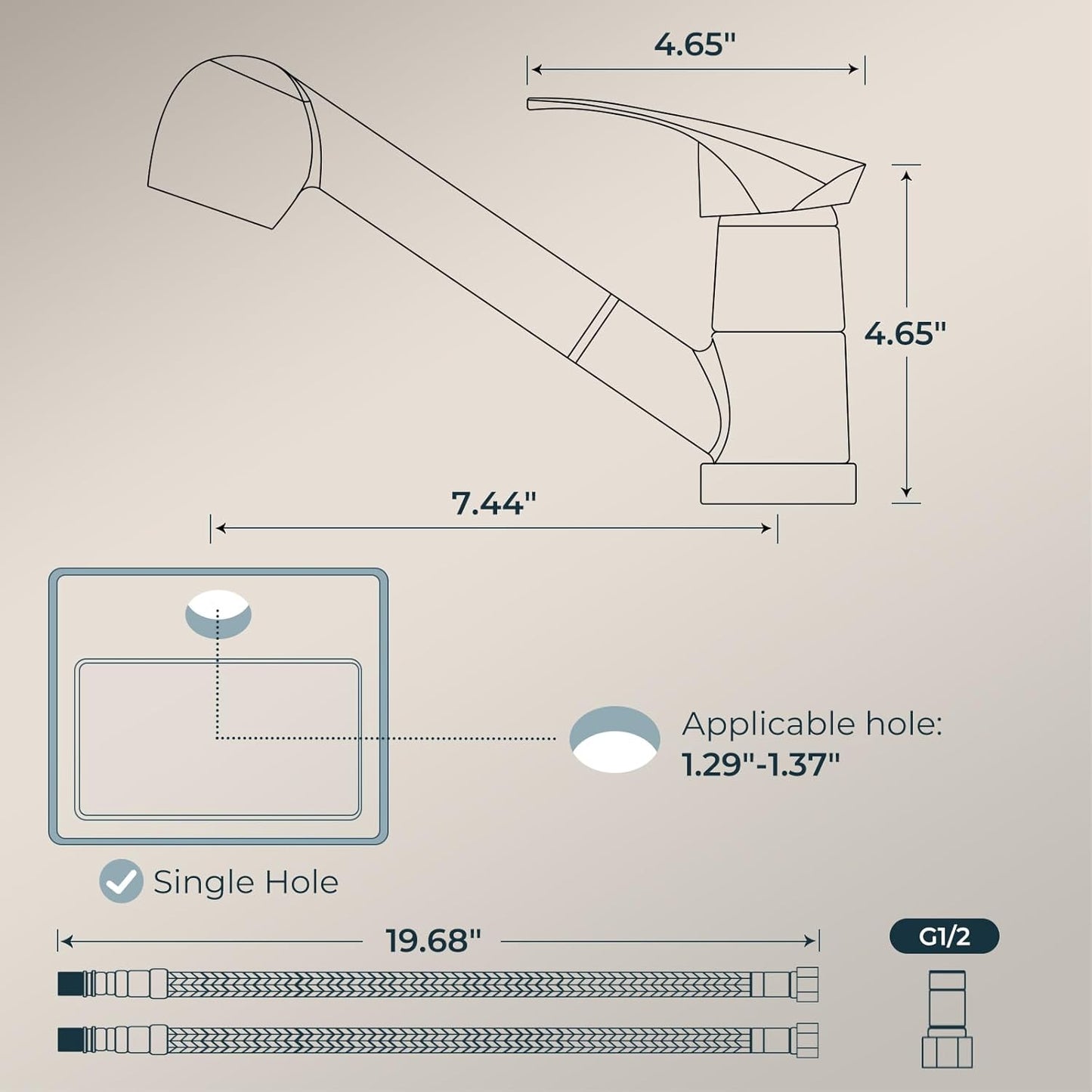 Kitchen Sink Mixer Tap