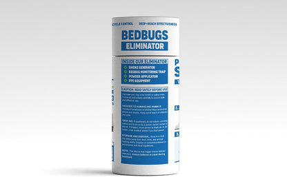 Bed Bug Treatment Kit - 2 Foggers, 2 Monitoring Stations, PPE, Carpet Applicator, Safe for Children & Pets, Fast-Acting, Easy to Use