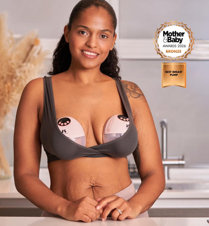 Viva Pro Electric Breast Pump | Includes Midwife Consultation & Breastfeeding Course | Award-Winning & Endorsed by The Breastfeeding Doctor | Voice Assist, Infrared, 4 Modes & 12 Intensities