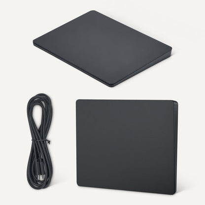 Amazon Basics Multi-Touch Trackpad with Gesture Control, Wired USB-C PC Touchpad for Windows PCs (Not Support MacOS), 6.4 Inch, 1.8 m Cable, Black
