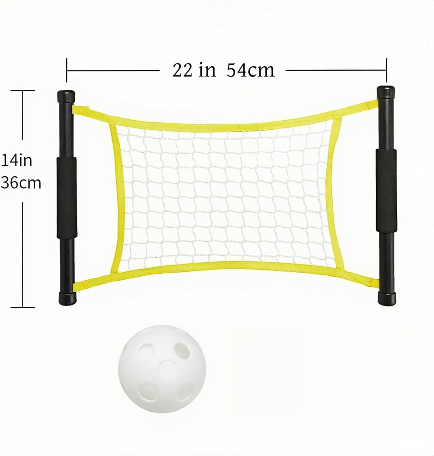 DEYUCUL Switch Ball Game Set - 2 Player Launch Nets with Tennis & Pickleball | Portable Outdoor & Indoor Game for Gardens, Parks & Small Spaces | Active Fun for Kids, Teens & Families