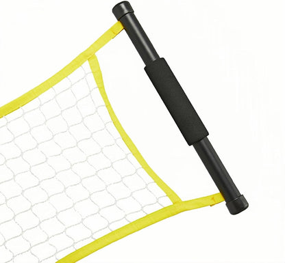 DEYUCUL Switch Ball Game Set - 2 Player Launch Nets with Tennis & Pickleball | Portable Outdoor & Indoor Game for Gardens, Parks & Small Spaces | Active Fun for Kids, Teens & Families