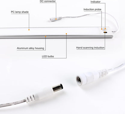 Under Cabinet Dimmable Motion Sensor Plug In Light