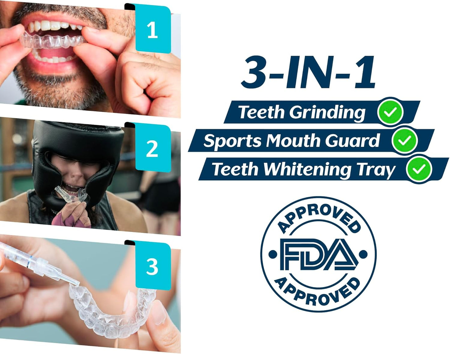 Mouth Guard for Teeth Grinding 8 Pack