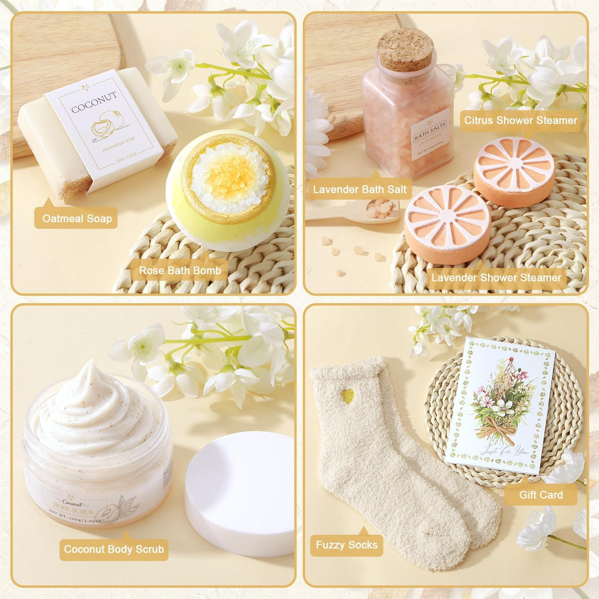 SPA Bath & Skincare Birthday Pamper Gifts For Women, Mum, Sister, Friends