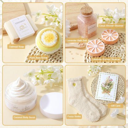 SPA Bath & Skincare Birthday Pamper Gifts For Women, Mum, Sister, Friends