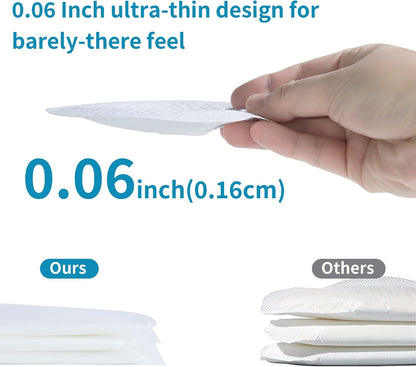 Disposable Nursing Pads, 6-Layer Super Absorbent Breathable Breastfeeding Pads, Ultra-Thin 3D Contour, Leakproof & Hypoallergenic, Individually Wrapped (60 Count) (120 Count)