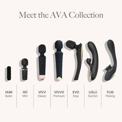 Ava Vibrator Wand Sex Toys [Clit Stimulator Vibrators] Vibrator for Woman