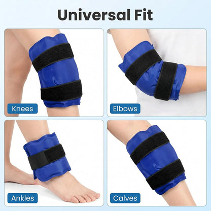 Ice Pack for Knee Pain Relief, Reusable Gel Ice Wrap for Knee Replacement Surgery, Cold Compress Therapy for Injuries, Swelling