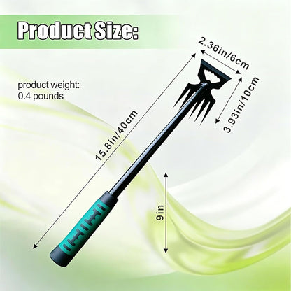 Gardening Hand Weeder Tools, Weeding Artifact Uprooting Weeding Tool, Durable Manganese Steel Hand Weeder Tool, Manual Multifunctional Weeders Gardening Tools for Yard and Garden (6 Teethes)