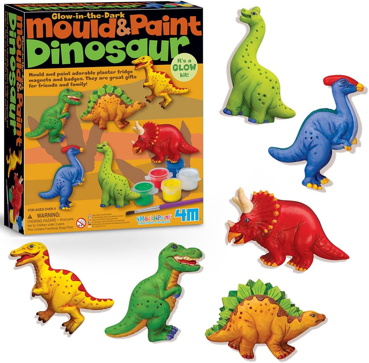 Dinosaur Mould and Paint