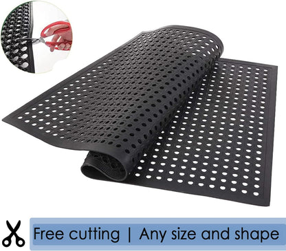 Rubber Drainage Mat 150 x 90 cm Large