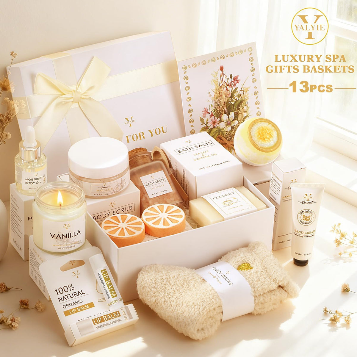 SPA Bath & Skincare Birthday Pamper Gifts For Women, Mum, Sister, Friends