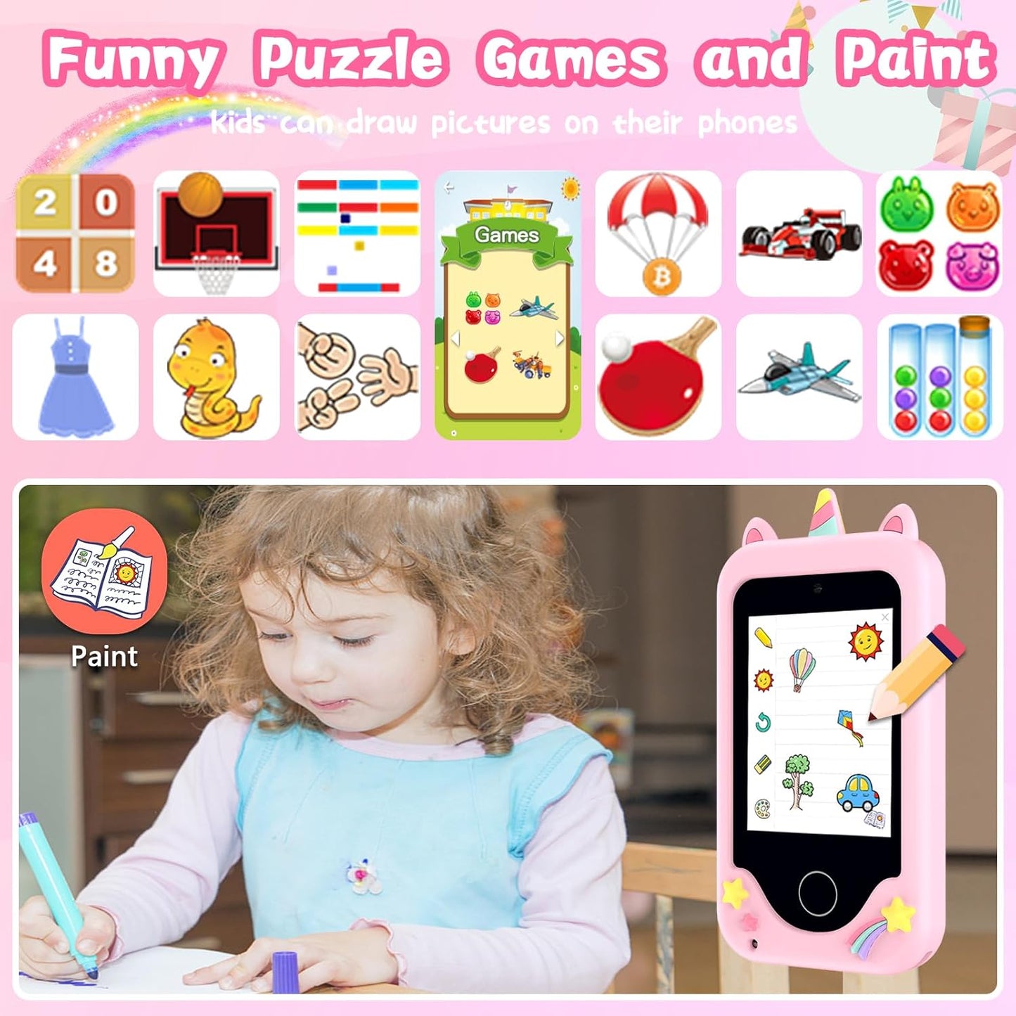 Kids Toy Smart Phone for Girls