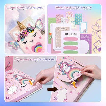 Advent Calendar 2026 for Girls, 24 Days Christmas Stationery & Journal Kit