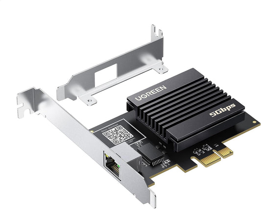 UGREEN 5 Gigabit PCIE Network Card for PC Gaming NAS