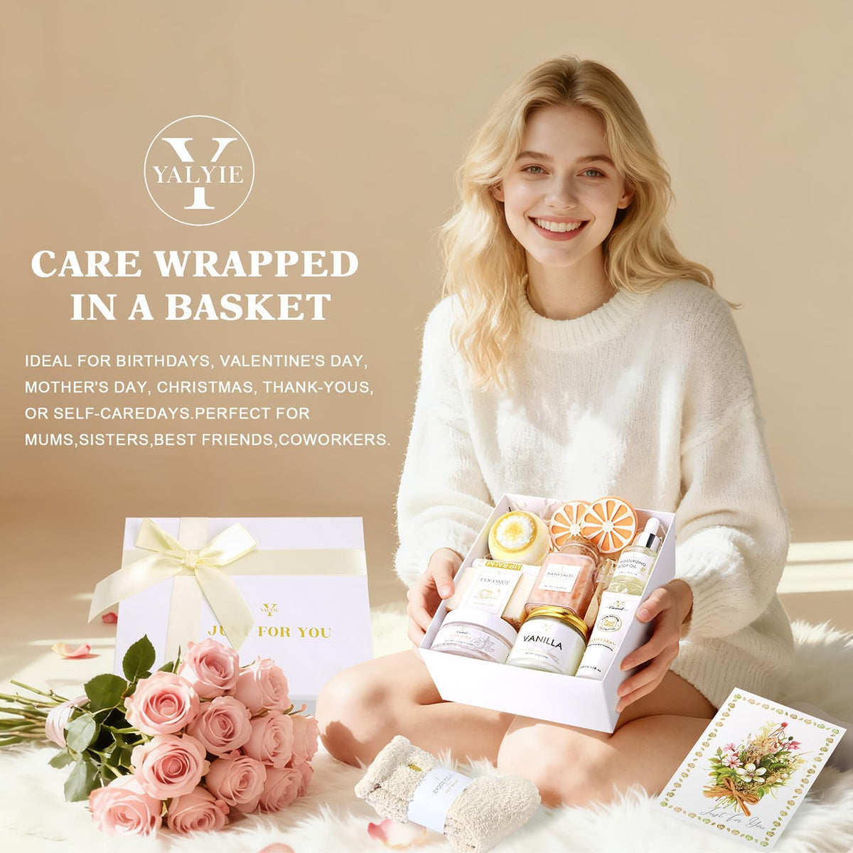 SPA Bath & Skincare Birthday Pamper Gifts For Women, Mum, Sister, Friends