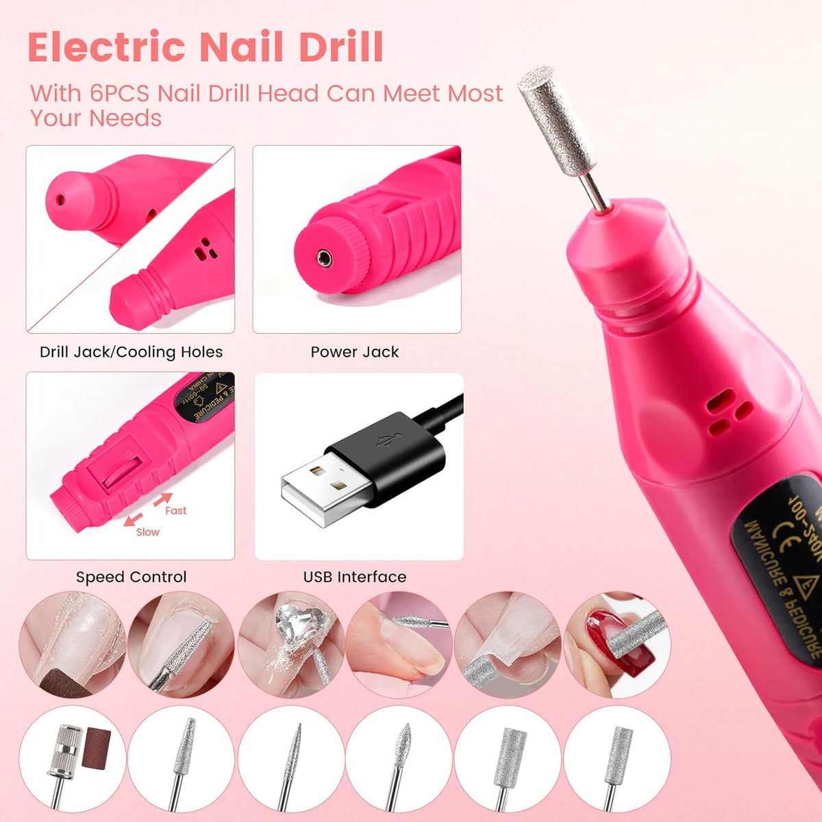 Deciniee Acrylic Nail Kit Full Set for Beginners: Everything in Gift Bag