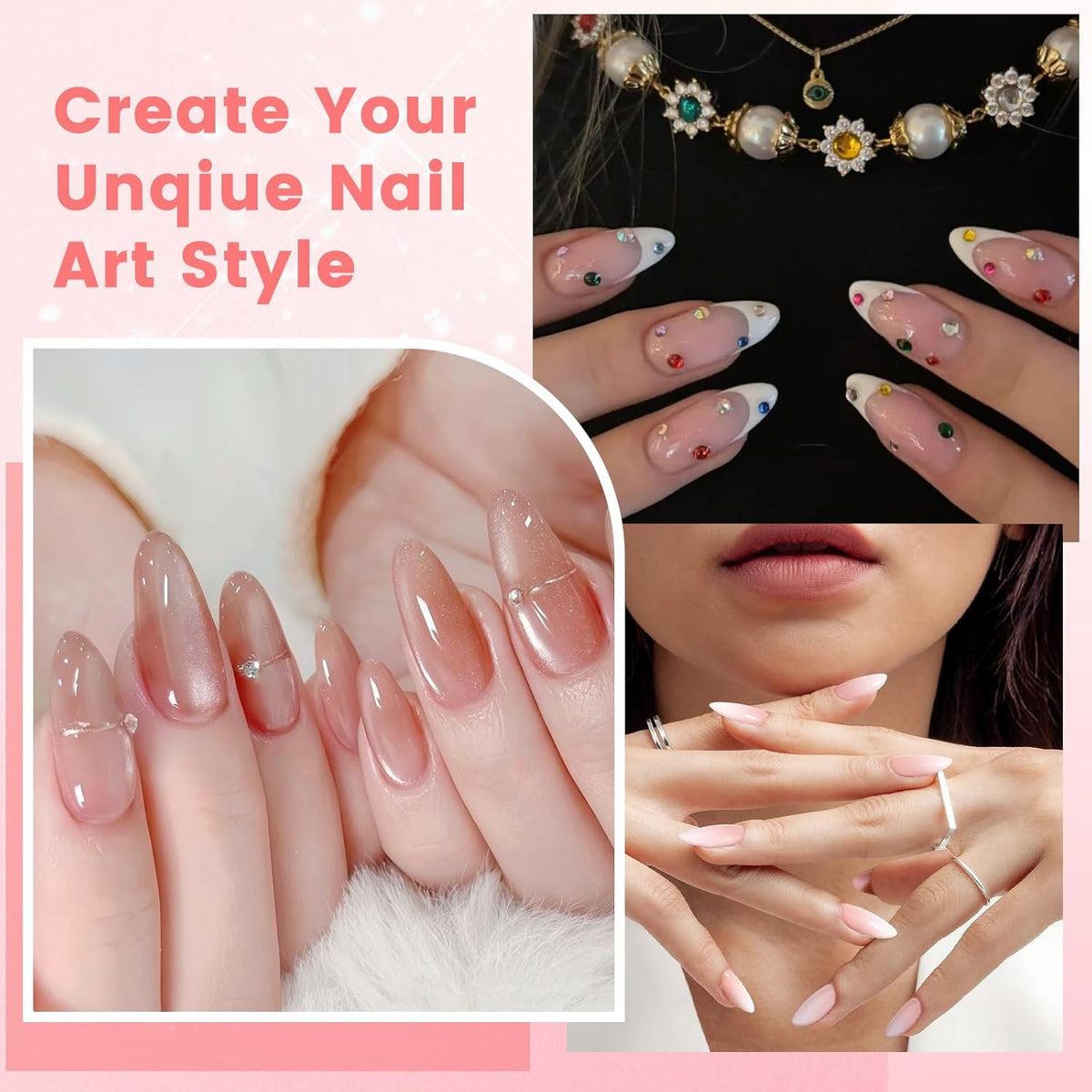 Deciniee Acrylic Nail Kit Full Set for Beginners: Everything in Gift Bag