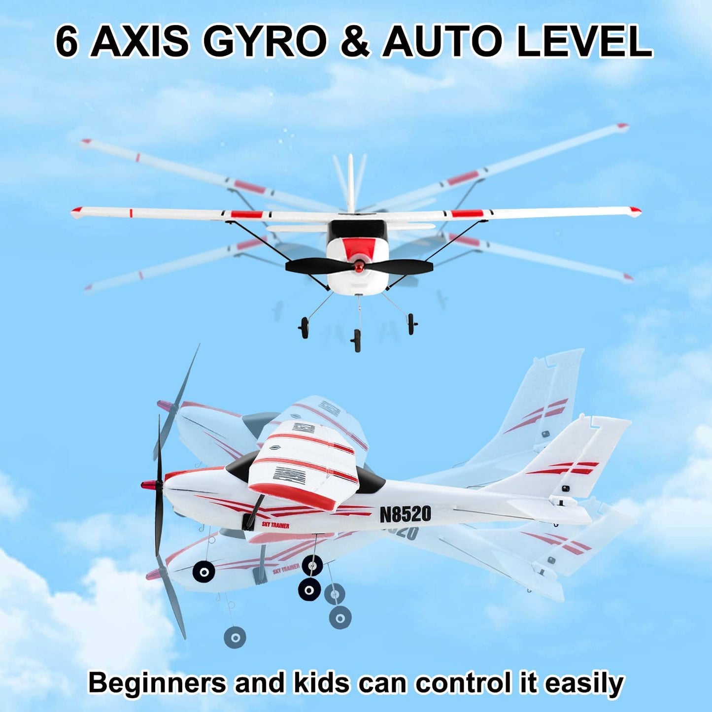 4 Channel Remote Control Airplane