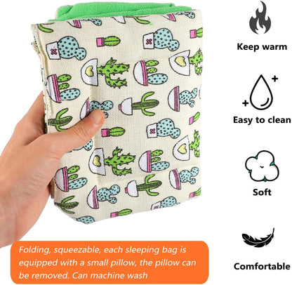 BESPORTBLE Reptile Sleeping Bag Compact Bedding for Tortoise Reptile Hide Pet Blanket
