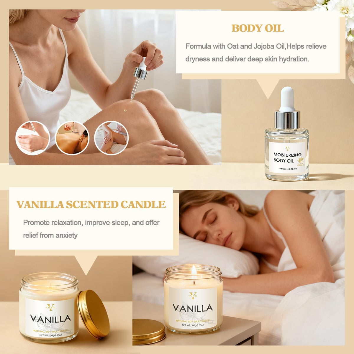 SPA Bath & Skincare Birthday Pamper Gifts For Women, Mum, Sister, Friends