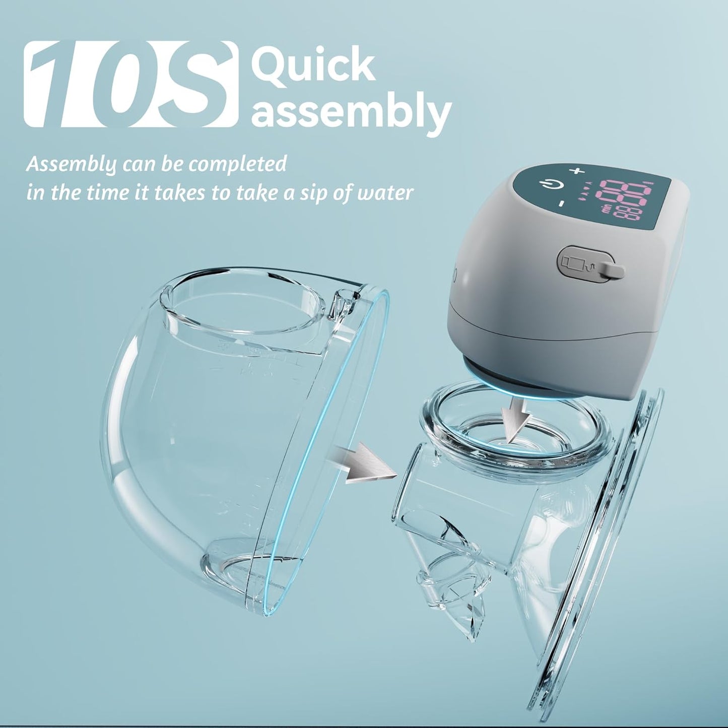 Portable Hands Free Electric Breast Pump