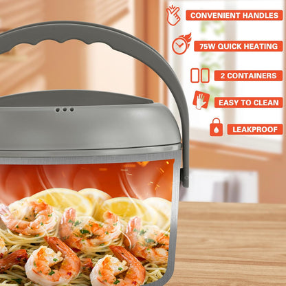 Electric Heating Lunch Box (75W 12V/24V/220V)