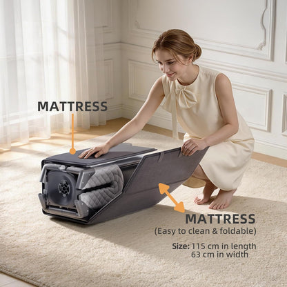 Portable Bedside Crib, Foldable Travel Baby Cot for Co-Sleeping