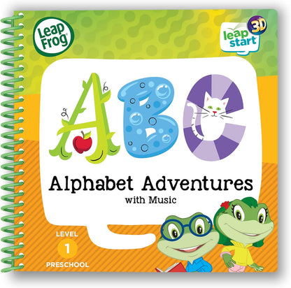 LeapStart Alphabet Adventures Activity Book 3D & Alphabet Adventures Activity Book 3D