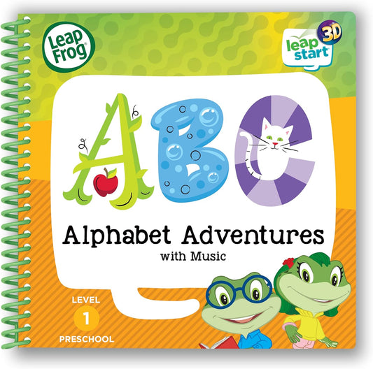 LeapStart Alphabet Adventures Activity Book 3D & Alphabet Adventures Activity Book 3D