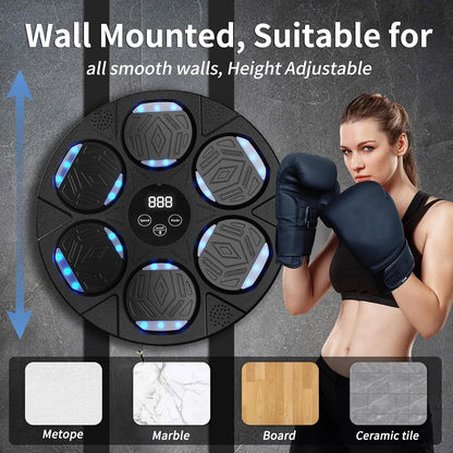 Music Boxing Machine for Adults and Kids with Boxing Gloves