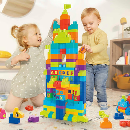 MEGA BLOKS Even Bigger Building Bag building set with 300 big and colourful blocks, and 1 storage bag