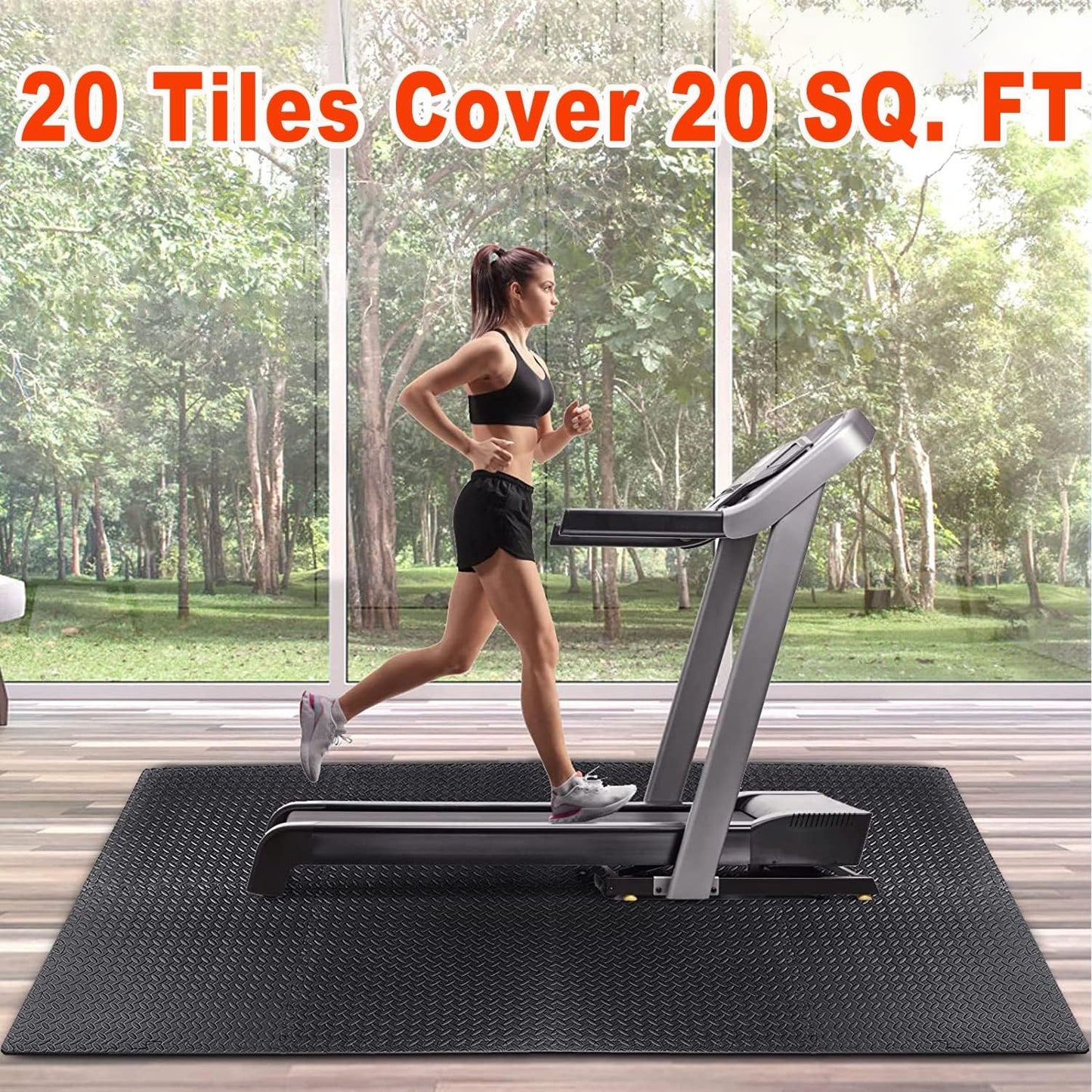 Exercise Mats, 20pcs Gym Flooring Mat,