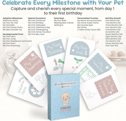 Pet Milestone Cards