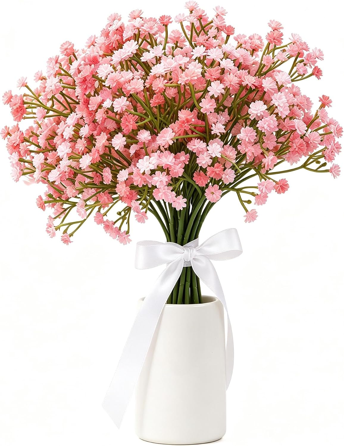 10Pcs Artificial Gypsophila Real Touch Baby Breath Flower Gifts for Women