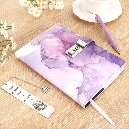 Purple Secret Diary with Lock for Kid