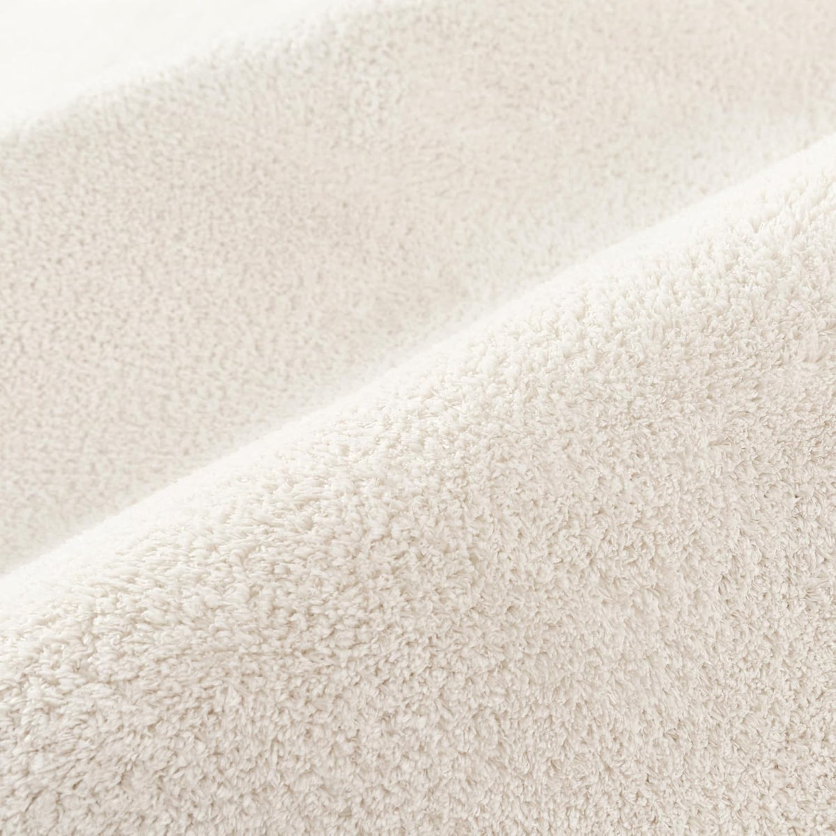 PureCozy Living Room Beige Rug 160x230cm Soft Fluffy Washable Carpet