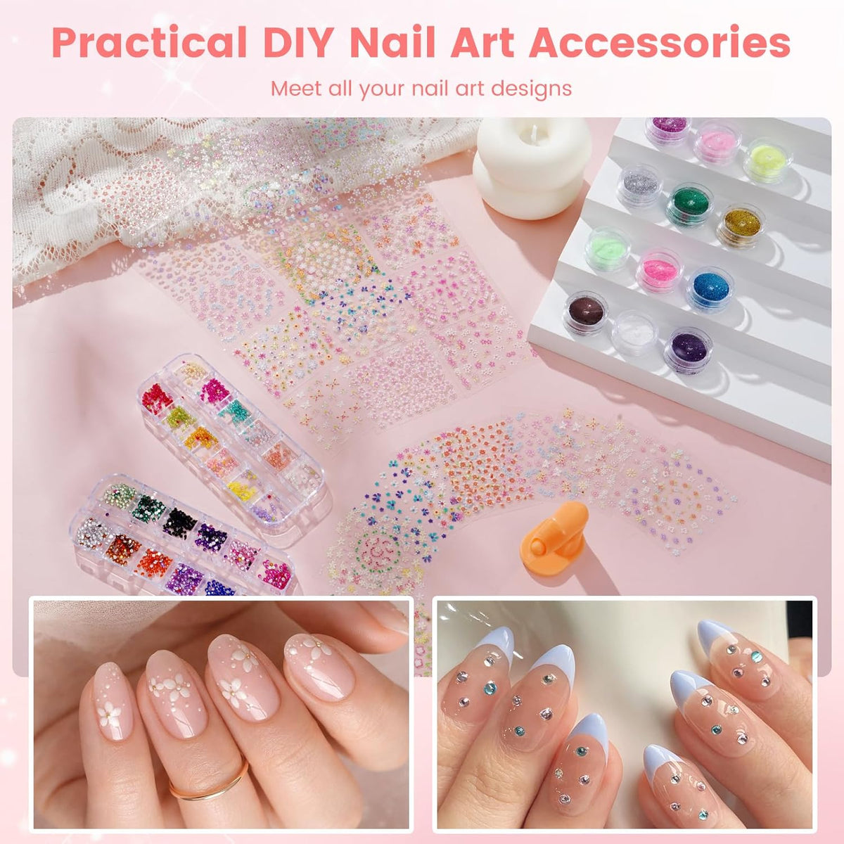 Deciniee Acrylic Nail Kit Full Set for Beginners: Everything in Gift Bag