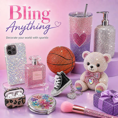 30 Colors All-in-One Bedazzling Kit with Glue and Tools, 36000Pcs