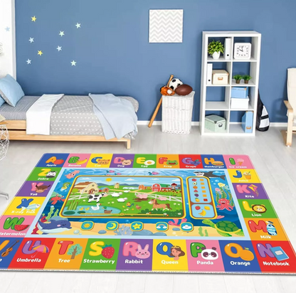 Baby Play Mat, Educational Tummy Time Mat (150x100cm)