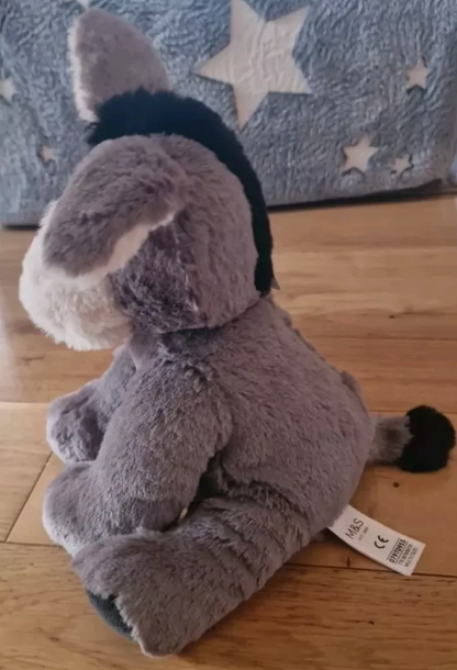 Marks & Spencer Eeyore Donkey Winnie the Pooh Soft Toy Plush 9"