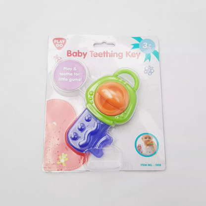 Baby Teething Toy (Green/Blue)